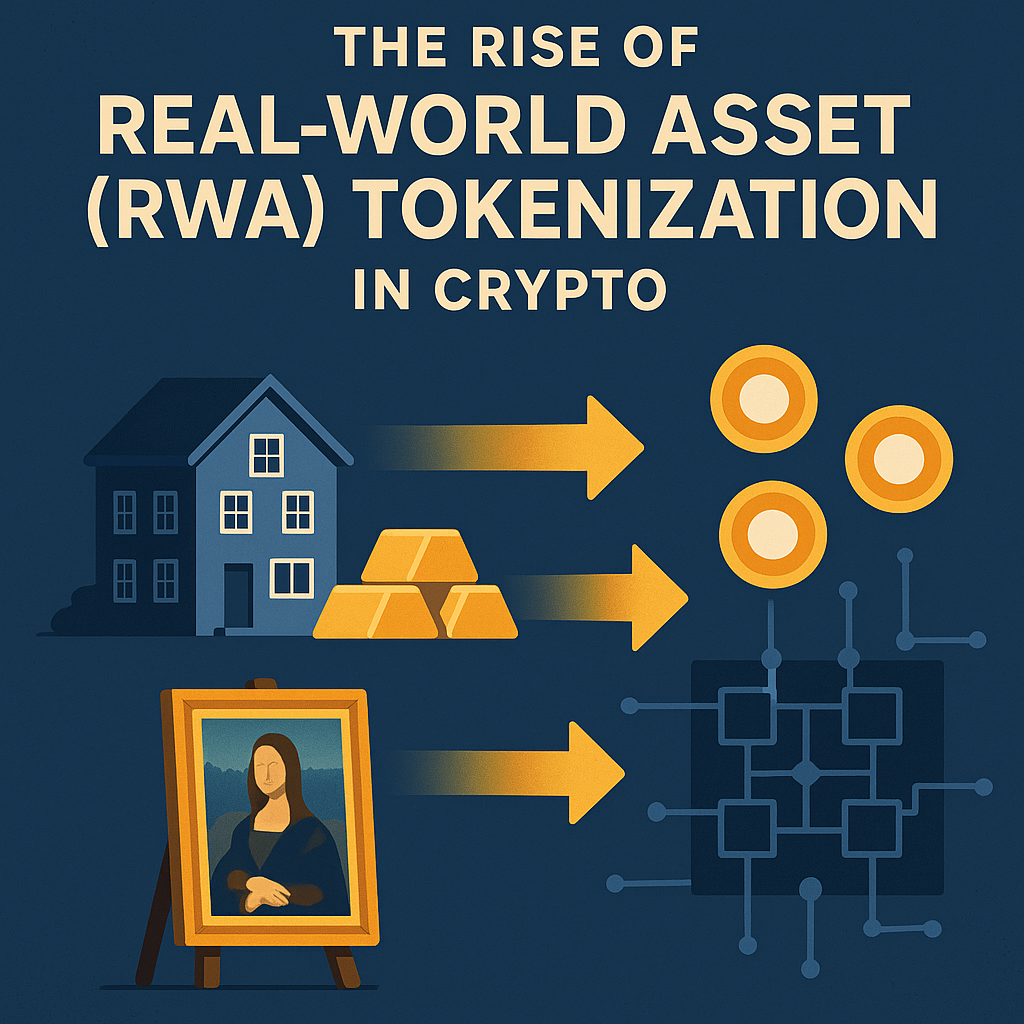 Real-World Asset (RWA) tokenization bridging traditional finance with blockchain, a core advanced crypto investment strategy.