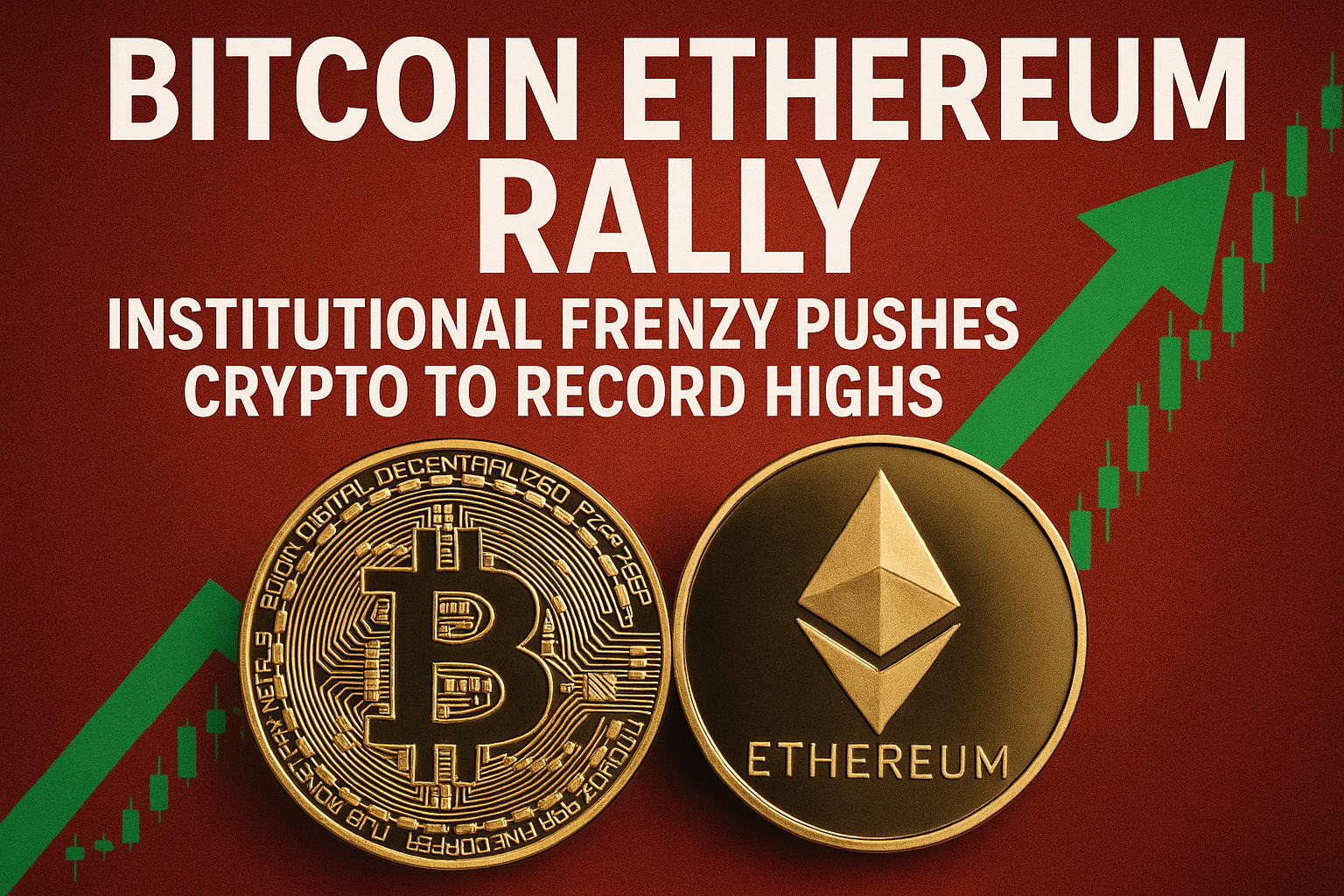 Bitcoin Ethereum Rally: Institutional Frenzy Pushes Crypto to Record Highs