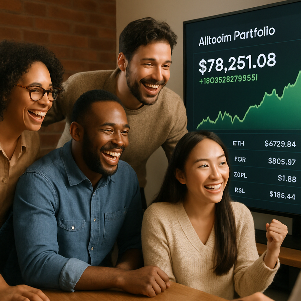 Investors collaborating and strategizing for success in the Altcoin Season 2025.